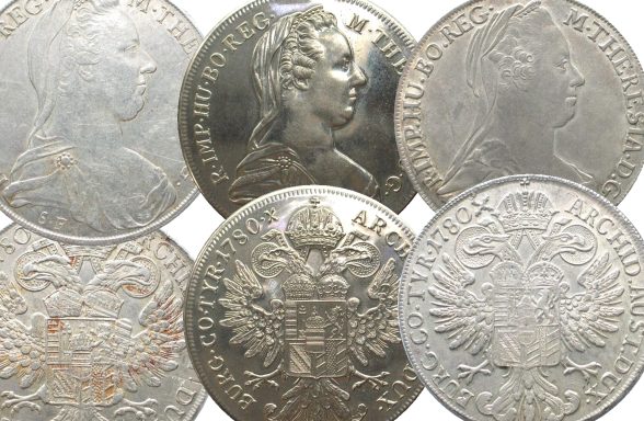 Maria Theresia Thaler Varieties Maria Theresien-Taler